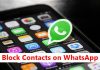 How to Block or Unlock Contacts in WhatsApp Block Contacts on WhatsApp
