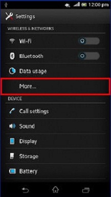 Android Phone Settings