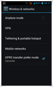 Android tethering