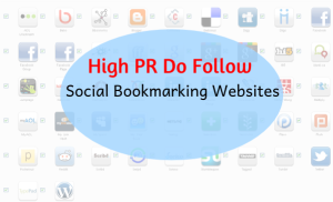 High PR social bookmarking sites