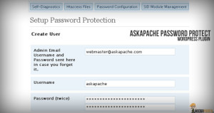 Ask Apache Password Protect