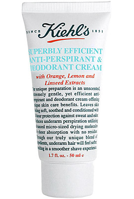 Kiehl’s Superbly Efficient Antiperspirant and deodorant cream