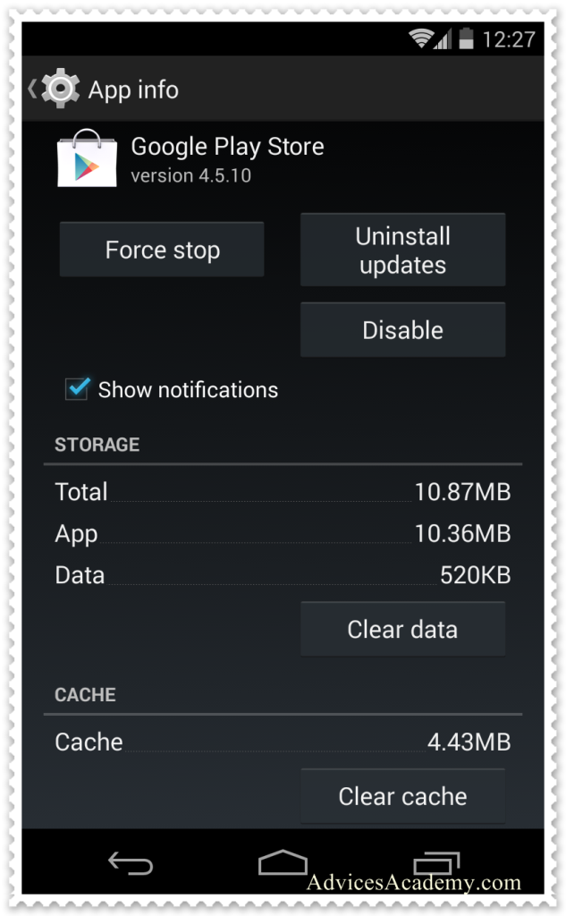 Fix Play Store Error 403