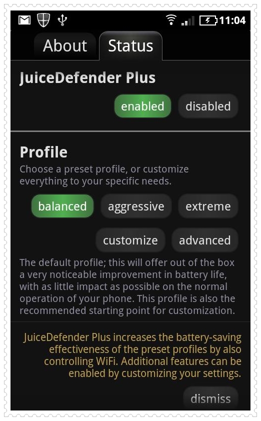 Juice Defender - Best Android Battery App