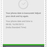 WhatsApp Inaccurate time