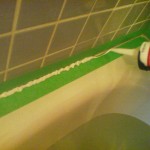 Caulking in bathroom