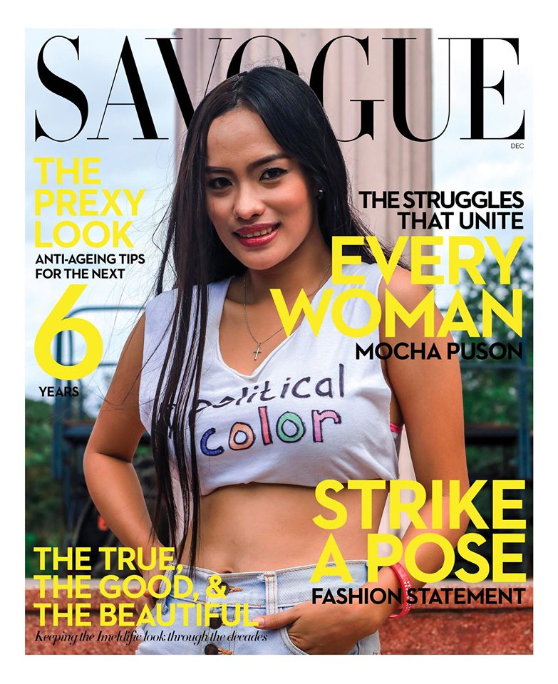 Mocha Puson photos | Mocha Puson SaVogue Magazine Covers