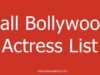 15 Tallest Bollywood Actress 2023 List, Height-wise