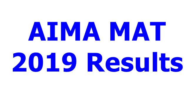 AIMA MAT 2019 Result