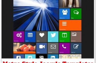10 Best Metro Style Joomla Templates 2015